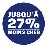 moins cher que la concurrence