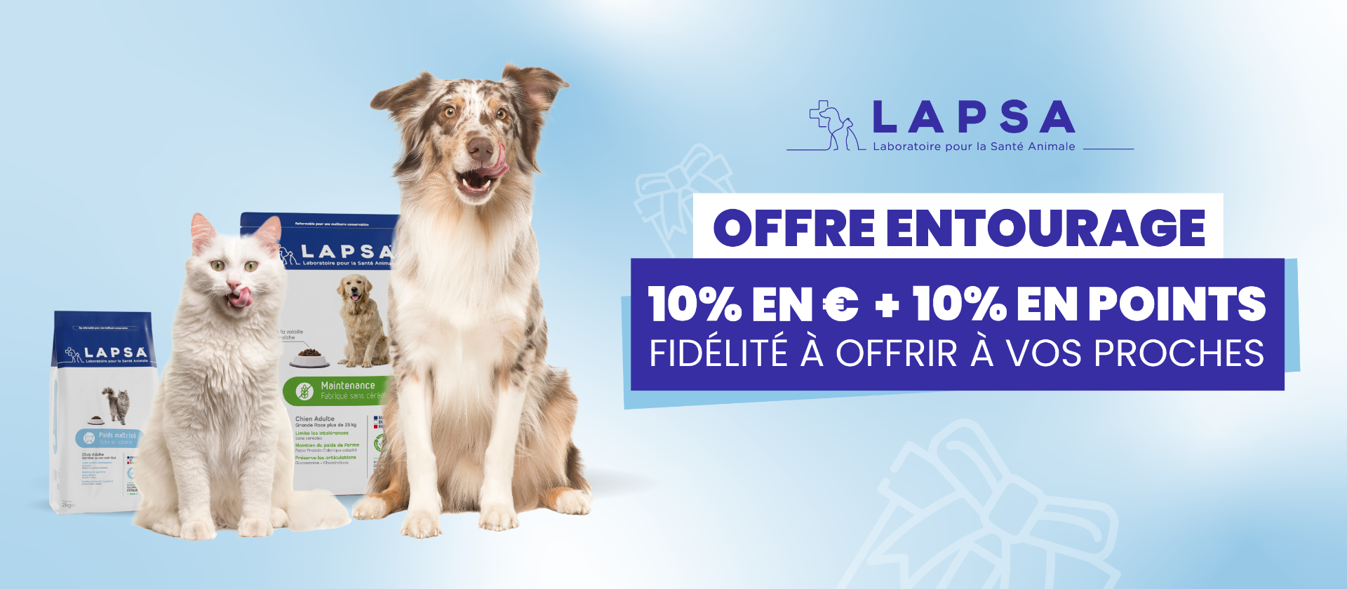 Offre Entourage LAPSA - Parrainez vos proches