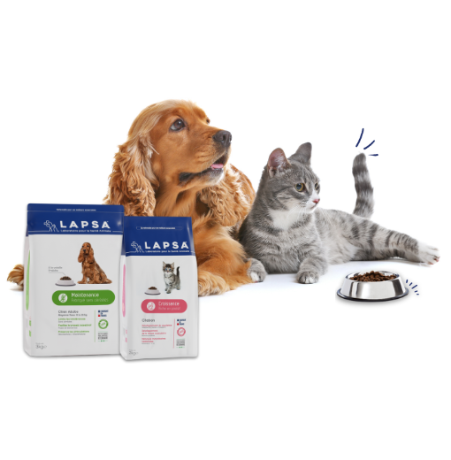 Alimentation pour chien et chat LAPSA