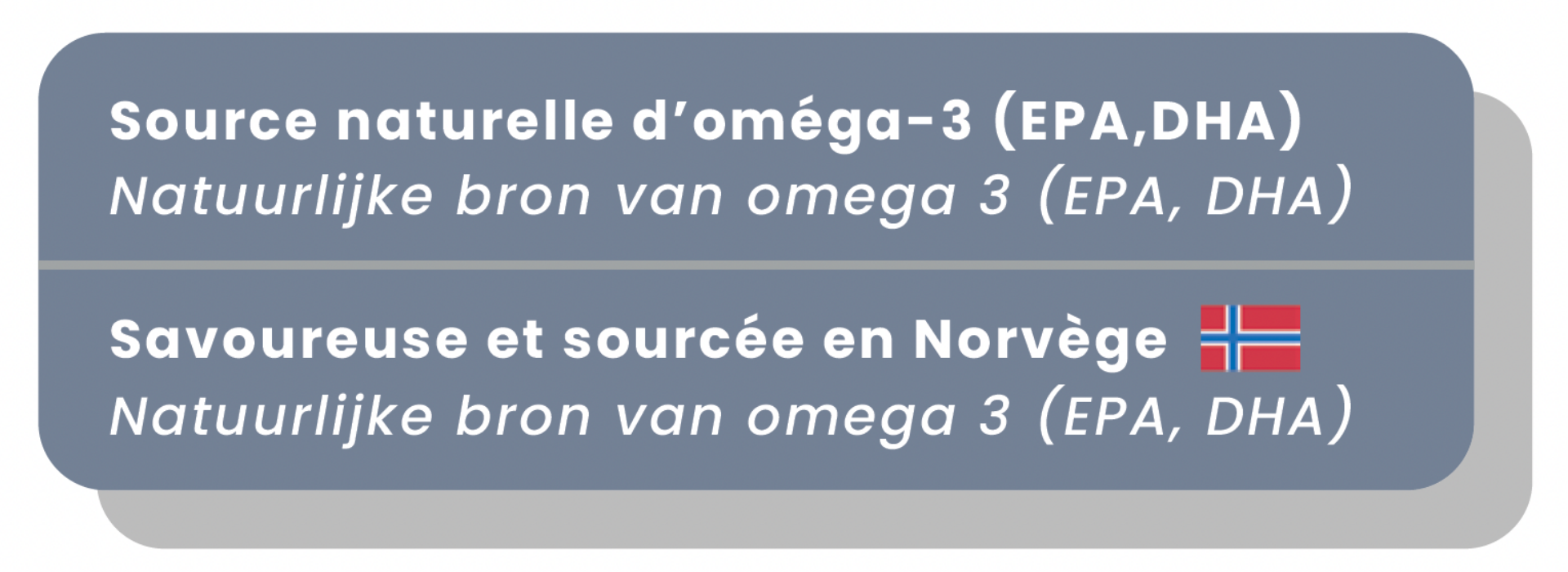 Source naturelle oméga 3