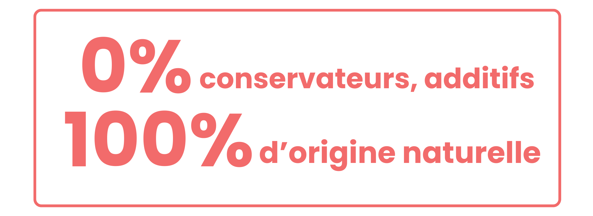 0% conservateurs additifs