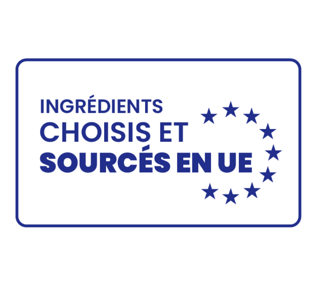 Ingrédients sourcés UE