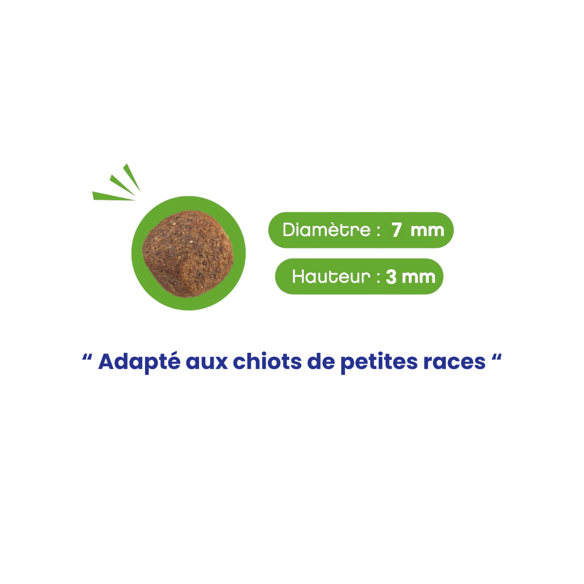 Croquette chiot petite race