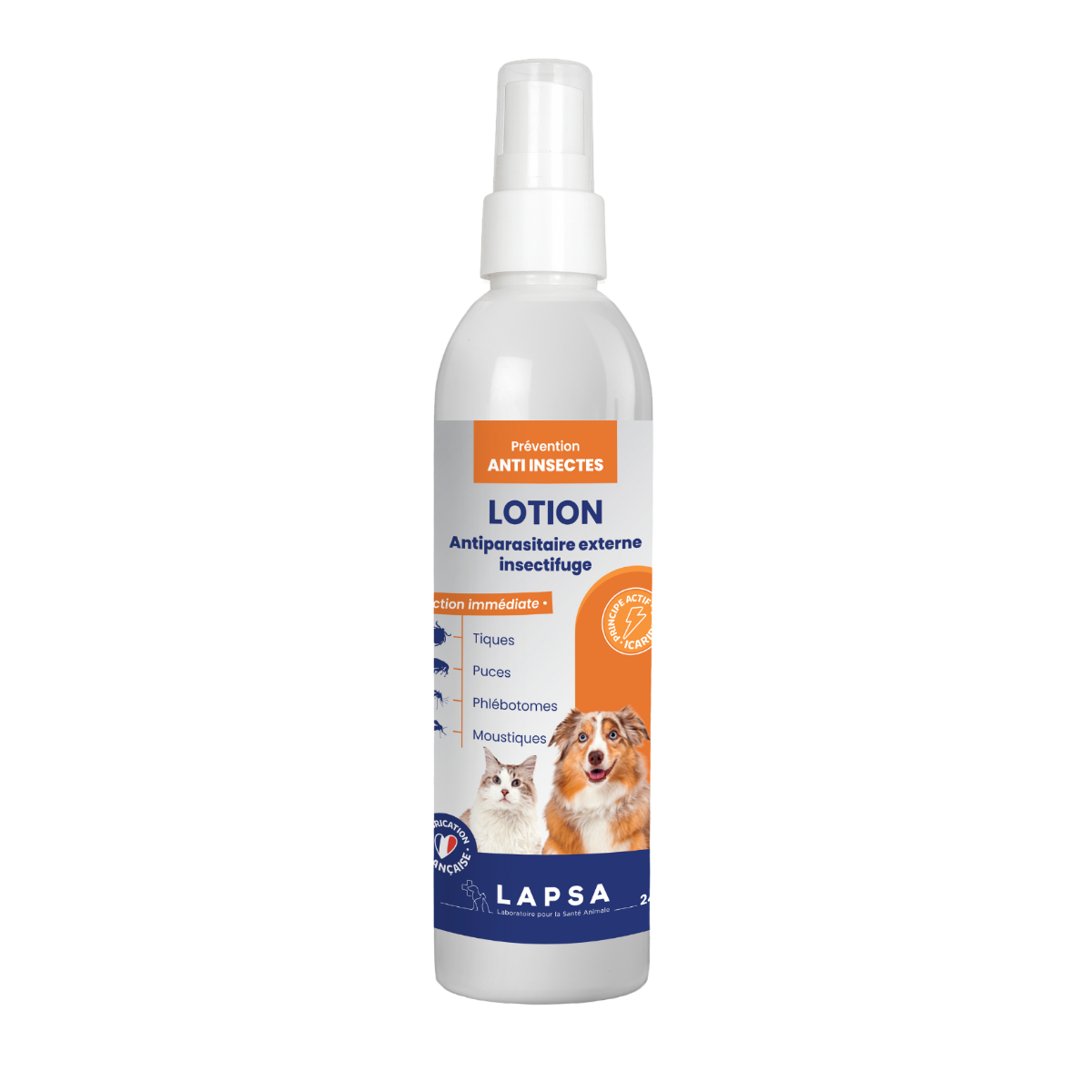 Shampooing à l'Icaridine