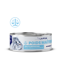 Mousse Chat Poids Maitrisé (ONP) - Poisson blanc - 24x85g