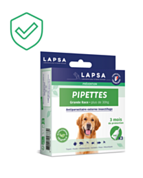 Pipettes Chien Grande Race x3 