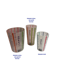 Verre gobelet doseur