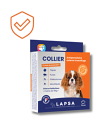 Collier antiparasite Chiot et Chien Petite Race à l'icaridine 
