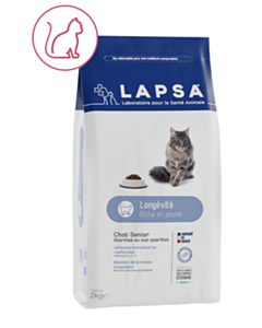 Croquettes Chat Senior Longévité 