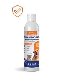 Shampooing anti insectes pour chien et chat à l'icaridine