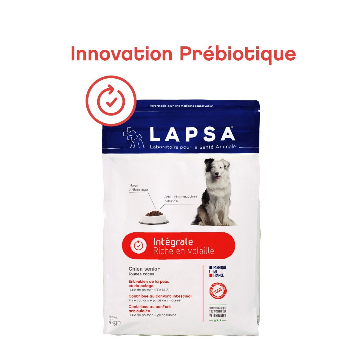 Lapsa Sénior toutes races Intégrale