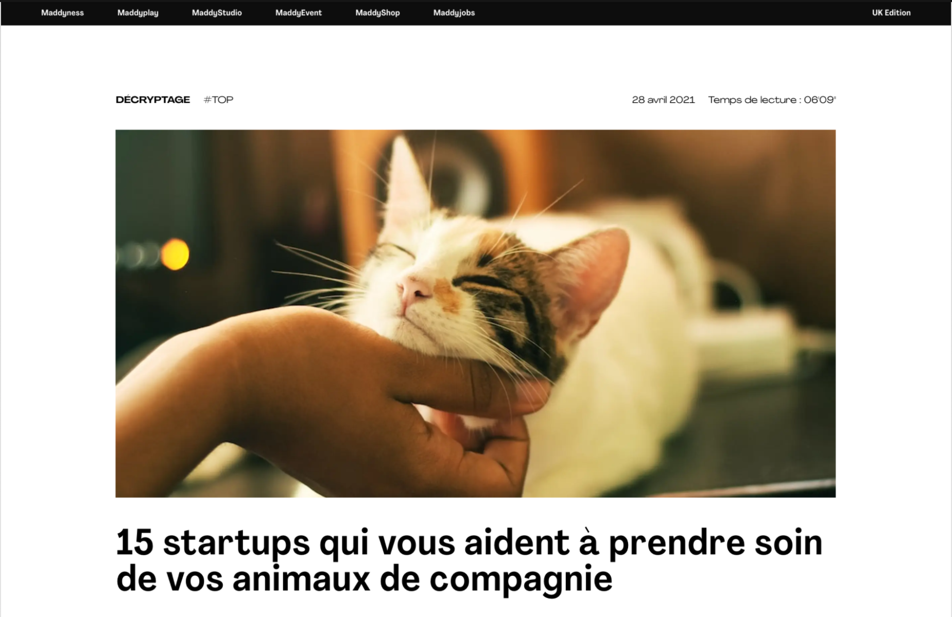 article maddyness
