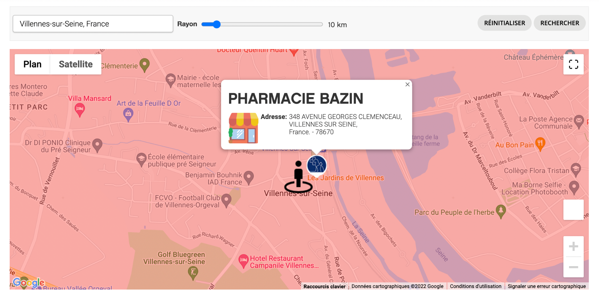 pharmacie bazin villennes sur seine